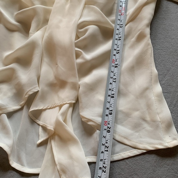 Deep V-Neck Blouse - Picture 6 of 13